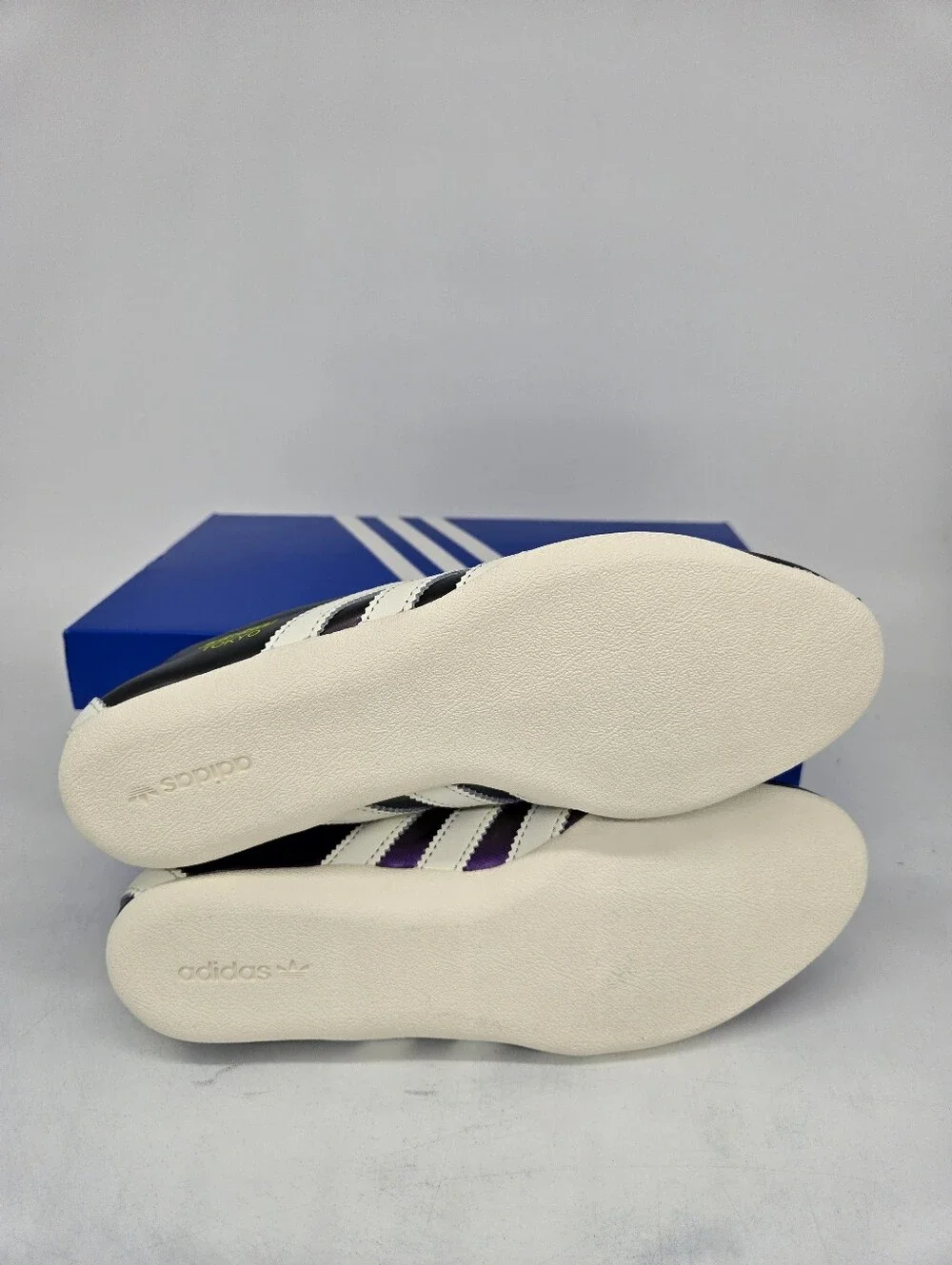 adidas Women's Tokyo IH6610 Metallic Purple Off White Shoes Size 7.5